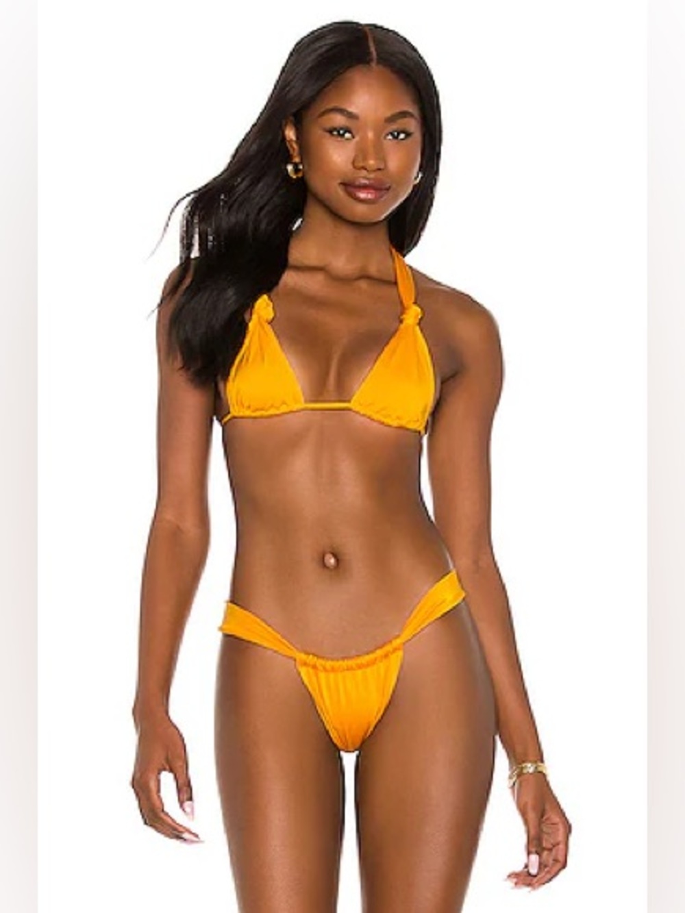 Agua Bendita Elsa Arabella 8247 Bikini Bottom Yellow XL